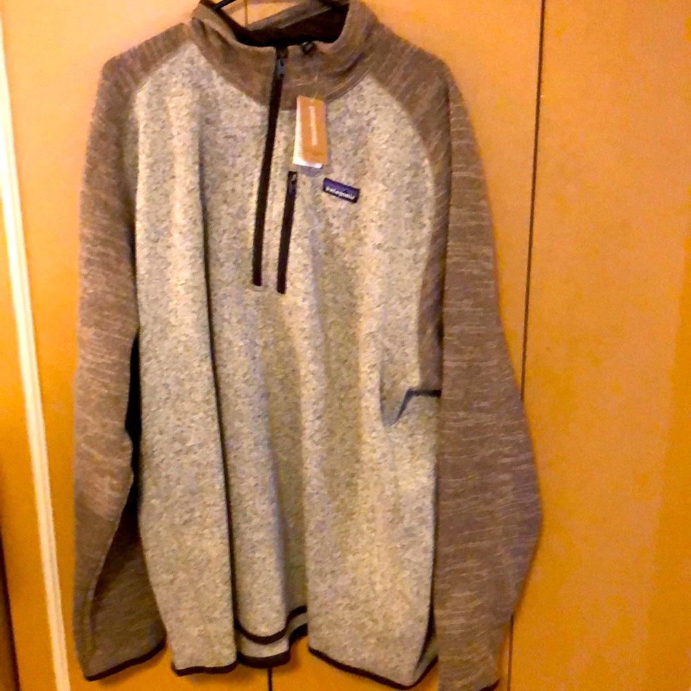 NWT Patagonia Men’s Better Sweater 1/4-Zip, XXXL
